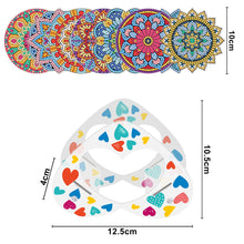 Charger l'image dans la galerie, 8pcs/set +1 rack de stockage-Mandala-Acrylique Diamond Coaster