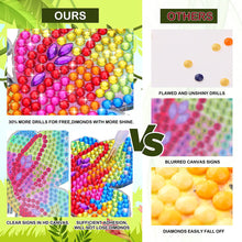 Charger l'image dans la galerie, Porte-clés double face colibri et papillon 8 pièces