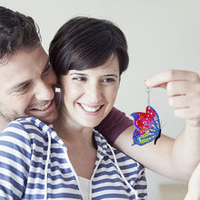 Charger l'image dans la galerie, Porte-clés double face colibri et papillon 8 pièces