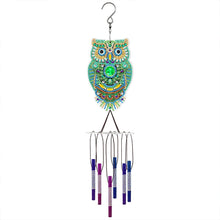 Charger l'image dans la galerie, Acrylique Vent Carillon Cloche Pendentif DIY Diamant Peinture Mosaïque Kit