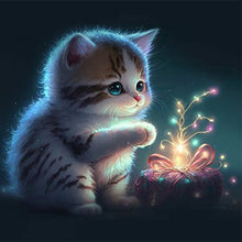 Charger l'image dans la galerie, Chat-Vollbild Diamond Painting