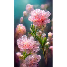 Charger l'image dans la galerie, Gouttelettes d'eau Fleur-Full Drill Diamond Painting-40x70cm