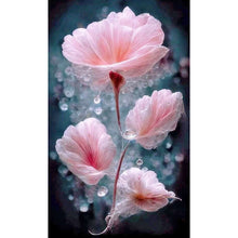 Charger l'image dans la galerie, Gouttelettes d'eau Fleur-Full Drill Diamond Painting-40x70cm