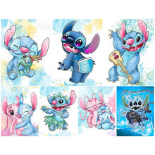 Charger l'image dans la galerie, Stitch-Full Round Diamond Painting-30x40cm
