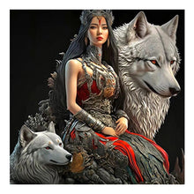 Charger l'image dans la galerie, belle bête-complet Round Diamond Painting-40x40cm