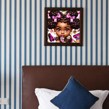 Charger l'image dans la galerie, Fille-tour complet Diamond Painting-30x30cm