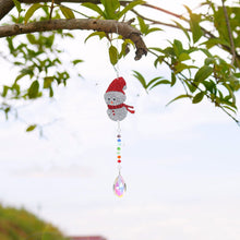 Charger l'image dans la galerie, DIY Diamant Peinture Décoration De Noël Pendentif En Cristal