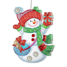 Charger l'image dans la galerie, Peinture diamant de noël 5D suspendue lampe suspendue en strass