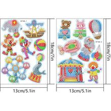 Charger l'image dans la galerie, 2pcs DIY Diamant Peinture Dessin Animé Autocollants