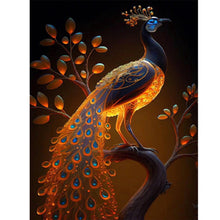 Charger l'image dans la galerie, paon-complet Round Diamond Painting-30x40cm