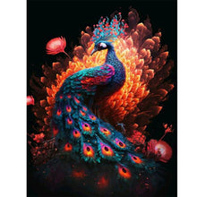 Charger l'image dans la galerie, paon-complet Round Diamond Painting-30x40cm