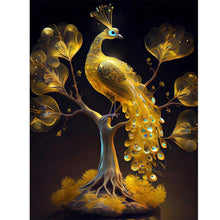 Charger l'image dans la galerie, paon-complet Round Diamond Painting-30x40cm