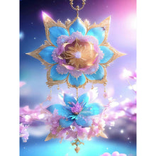Charger l'image dans la galerie, Fleur pourpre campanule-Complète Diamond Painting