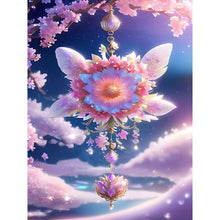 Charger l'image dans la galerie, Fleur pourpre campanule-Complète Diamond Painting