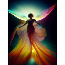 Charger l'image dans la galerie, fille arc-en-ciel-complet Round Diamond Painting-30x40cm