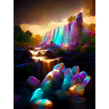 Charger l'image dans la galerie, forêt de montagne-complet Diamond Painting-30x40cm