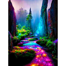 Charger l'image dans la galerie, forêt de montagne-complet Diamond Painting-30x40cm