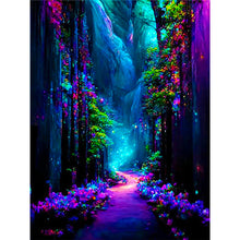 Charger l'image dans la galerie, forêt de montagne-complet Diamond Painting-30x40cm