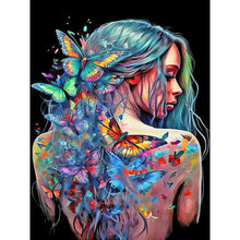 Charger l'image dans la galerie, Tattoo Girl-Full Diamond Painting-30x40cm