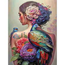Charger l'image dans la galerie, Tattoo Girl-Full Diamond Painting-30x40cm