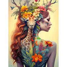 Charger l'image dans la galerie, Tattoo Girl-Full Diamond Painting-30x40cm