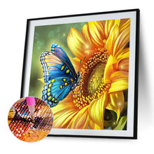 Charger l'image dans la galerie, Papillon tournesol-complet Diamond Painting-30x30cm