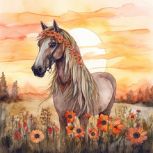 Charger l'image dans la galerie, Field Horse-Full Round Diamond Painting-30x30cm
