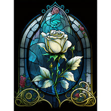 Charger l'image dans la galerie, Rose-Full Round Diamond Painting-30x40cm