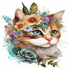 Charger l'image dans la galerie, Flower Animal-Full Round Diamond Painting-30x30cm