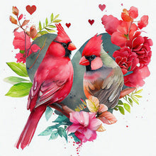 Charger l'image dans la galerie, Wreath Bird-Full Round Diamond Painting-30x30cm