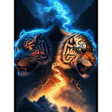 Charger l'image dans la galerie, Tiger-Full Round Diamond Painting-30x40cm