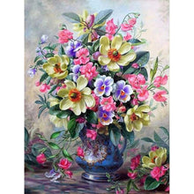 Charger l'image dans la galerie, Flower-Full Round Diamond Painting-30x40cm