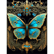 Charger l'image dans la galerie, Butterfly-Full Round Diamond Painting-30x40cm