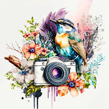 Charger l'image dans la galerie, Camera Bird-Full Diamond Painting-30x30cm