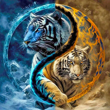Charger l'image dans la galerie, Tai Chi Tiger-Full Round Diamond Painting-40x40cm