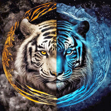 Charger l'image dans la galerie, Tai Chi Tiger-Full Round Diamond Painting-40x40cm