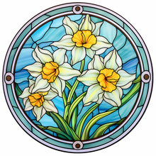 Charger l'image dans la galerie, Flower-Full Round Diamond Painting-30x30cm
