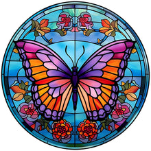 Charger l'image dans la galerie, Butterfly-Full Round Diamond Painting-30x30cm