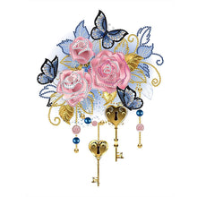 Charger l'image dans la galerie, Fleur-Peinture diamant spéciale partielle-30x40cm