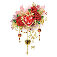 Charger l'image dans la galerie, Fleur-Peinture diamant spéciale partielle-30x40cm