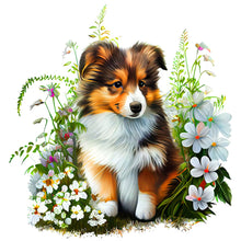 Charger l'image dans la galerie, Dog-Full Round Diamond Painting-30x30cm