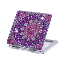 Charger l'image dans la galerie, Miroir de maquillage Mandala-Diamant