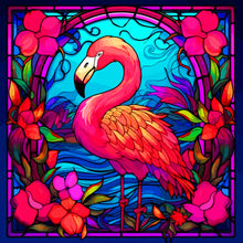 Charger l'image dans la galerie, Sirène en Vitrail Animal-Full Round Diamond Painting-30x30cm