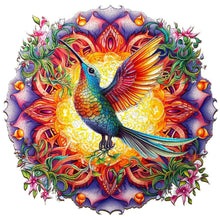 Charger l'image dans la galerie, Hummingbird-Full Round Diamond Painting-35x35cm