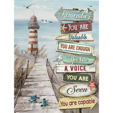 Charger l'image dans la galerie, Beach Sign-Full Round Diamond Painting-30x40cm