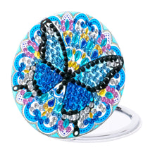 Charger l'image dans la galerie, Miroir de maquillage Butterfly-Diamond