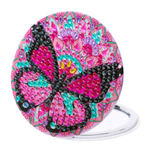 Charger l'image dans la galerie, Miroir de maquillage Butterfly-Diamond