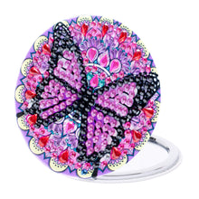 Charger l'image dans la galerie, Miroir de maquillage Butterfly-Diamond