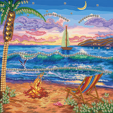 Charger l'image dans la galerie, Phare-Peinture de diamant spéciale partielle-30x30cm