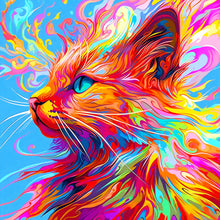 Charger l'image dans la galerie, Animal-FULL Round Diamond Painting-30x30cm